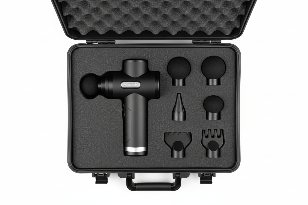 PulseGun Pro — Pistolet de Massage Musculaire Professionnel
