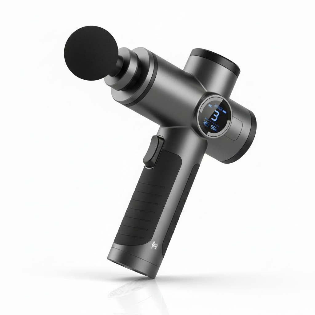 PulseGun Pro — Pistolet de Massage Musculaire Professionnel